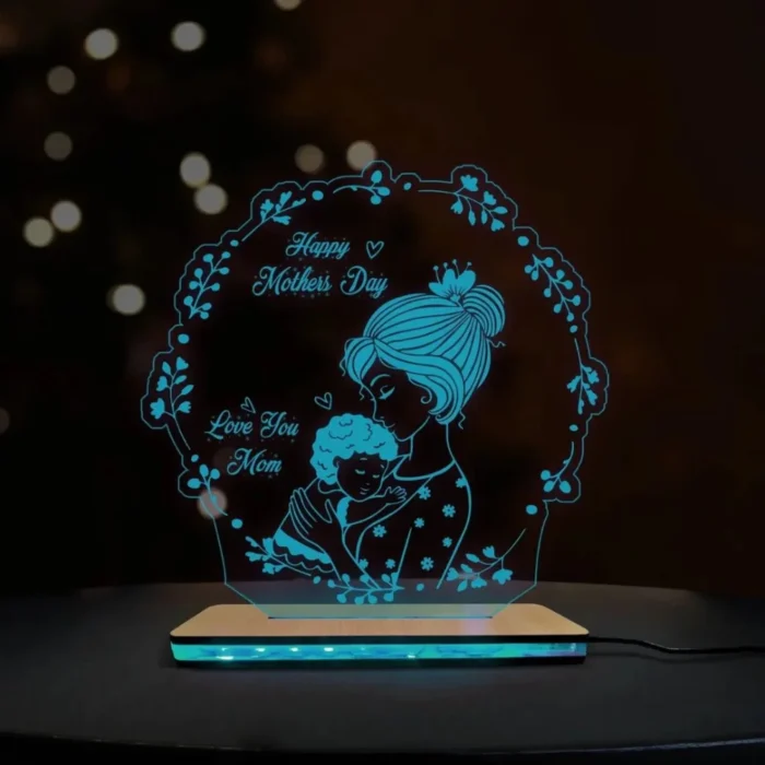 Personalized Acrylic Engraving Led Table Frame