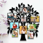 Customized Tree Style Wooden Frame Photo Albums 15x18"