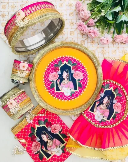 karwachauth pooja thali set