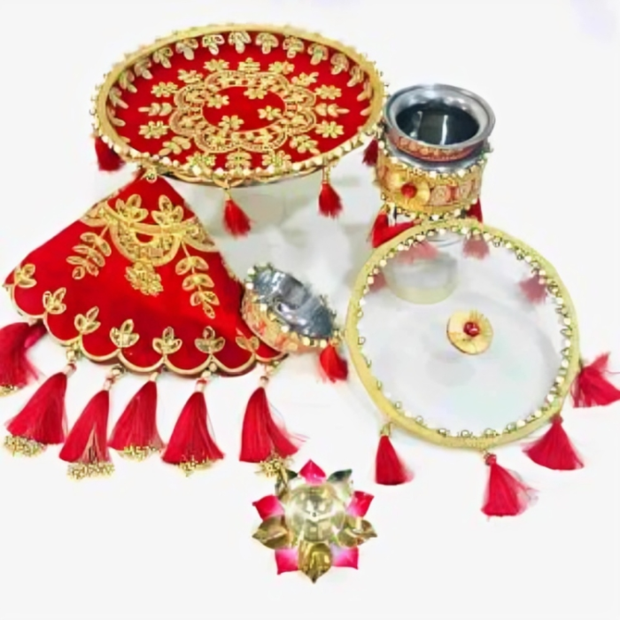 Suhagan Karwachauth Thali Set