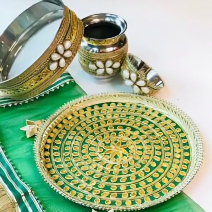 Decorative Karwachauth Thali Set