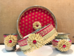 Gota Patti Karwachauth Thali Set