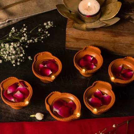 water sensor LED light diya for diwali