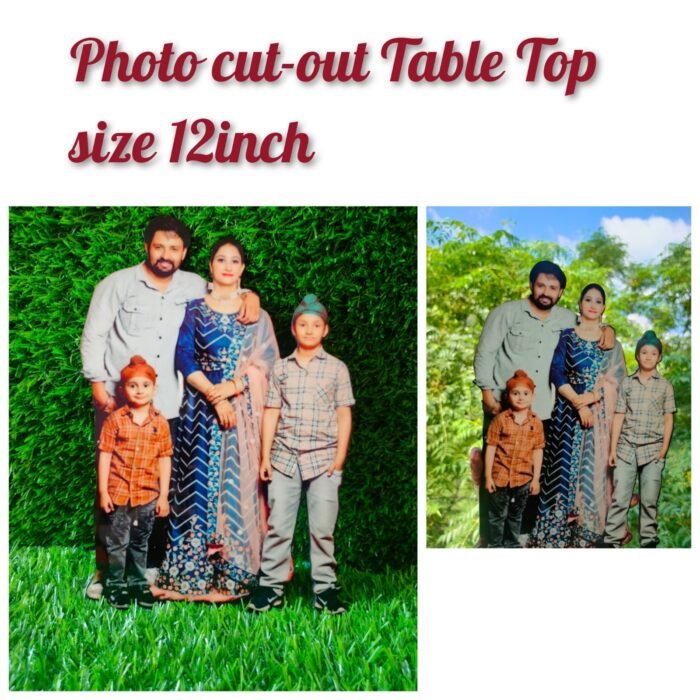 photo cutout table top