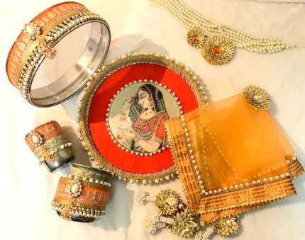 karwachauth pooja thali set