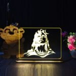 God Acrylic Led Lamp